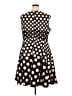 Gabby Skye Polka Dots Black Cocktail Dress Size 20 - photo 2