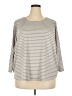 Korye Gray 3/4 Sleeve Top Size 2X - photo 1
