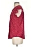Monday Fun 100% Polyester Red Short Sleeve Blouse Size S - photo 5