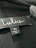 Lulus Solid Black Casual Dress Size M - photo 7