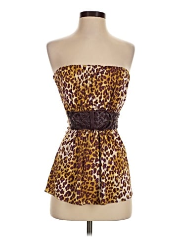 Sky Sleeveless Silk Top (view 1)