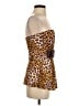 Sky 100% Silk Brown Sleeveless Silk Top Size XS - photo 4