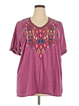 Johnny Was Short Sleeve Top