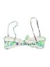 Lilly Pulitzer Print Green White Swimsuit Top Size M - photo 2