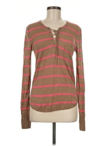 Wrap Long Sleeve Top (view 1)