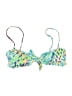 Lilly Pulitzer Print Green White Swimsuit Top Size M - photo 1