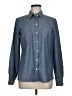Outback Red 100% Cotton Blue Long Sleeve Button-Down Shirt Size M - photo 1