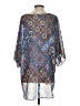 O'Neill 100% Polyester Blue 3/4 Sleeve Blouse Size XS - Sm - photo 2