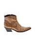 Gianni Bini Brown Ankle Boots Size 9 1/2 - photo 1