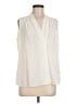 Soft Surroundings 100% Polyester Ivory Sleeveless Blouse Size M - photo 1