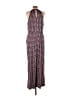 Nina Leonard Graphic Red Jumpsuit Size XL - photo 2