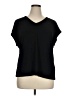 Halogen Black Short Sleeve T-Shirt Size XL - photo 1