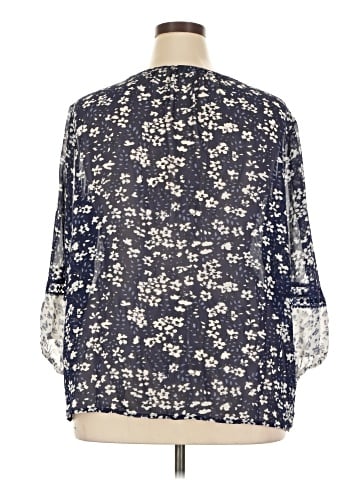 Daisy Fuentes 3/4 Sleeve Blouse (view 2)