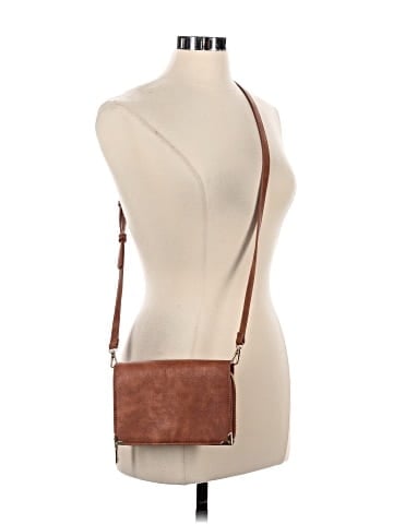 Urban Expressions Leather Crossbody Bag (view 2)