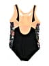 ZeroXposur Graphic Black One Piece Swimsuit Size 7 - 8 - photo 2