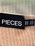 Pieces Stripes White Pullover Sweater Size M - photo 7