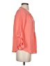 Candie's 100% Polyester Orange 3/4 Sleeve Blouse Size S - photo 4