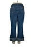 Unbranded Chevron-herringbone Blue Jeans Size 1X - photo 2