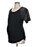 Old Navy - Maternity Black Short Sleeve Top Size Lg Maternity - photo 1