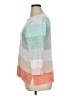 Tribal Color Block White Orange Pullover Sweater Size XL - photo 5