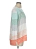 Tribal Color Block White Orange Pullover Sweater Size XL - photo 4