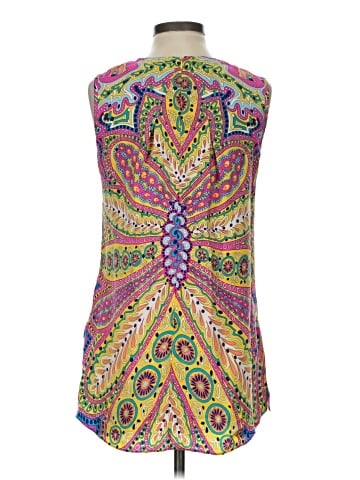 Alice & Trixie Sleeveless Silk Top (view 2)