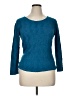 Carole Little 100% Polyester Teal 3/4 Sleeve Top Size XL - photo 1
