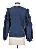 Tularosa 100% Cotton Blue Sweatshirt Size XS - photo 2