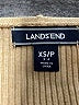 Lands' End 100% Cotton Tan Cardigan Size XS (petite) - photo 7