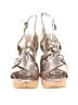Guess Metallic Silver Wedges Size 6 1/2 - photo 2