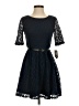 Iz Byer 100% Polyester Blue Casual Dress Size S - photo 1
