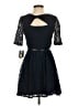 Iz Byer 100% Polyester Blue Casual Dress Size S - photo 2