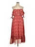 VICI 100% Polyester Paisley Orange Casual Dress Size XL - photo 1