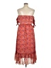 VICI 100% Polyester Paisley Orange Casual Dress Size XL - photo 2