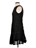 Aqua 100% Polyester Polka Dots Black Cocktail Dress Size S - photo 5