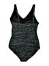 Speedo Chevron-herringbone Gray One Piece Swimsuit Size 14 - photo 2