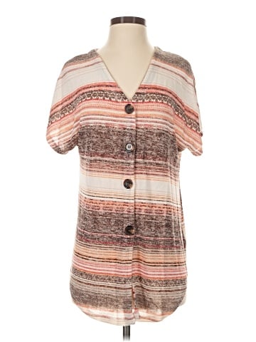 Absolutely Famous Short Sleeve Blouse (view 1)