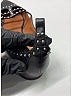 Givenchy Black Leather Studded Flats Size EU 36 (estimated) - photo 5