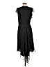 Mason 100% Silk Black Cocktail Dress Size 8 - photo 2