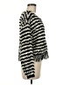 Versona 100% Acrylic Stripes Black Pullover Sweater Size M - photo 4