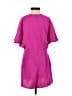 Sugar Lips 100% Polyester Solid Pink Romper Size S - photo 2