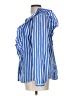 J.Crew 100% Cotton Stripes Blue Long Sleeve Blouse Size 12 (tall) - photo 5