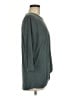 Green Envelope Gray 3/4 Sleeve Top Size M - photo 4