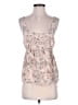 Burberry 100% Silk Tan blouse Size 12 - photo 1