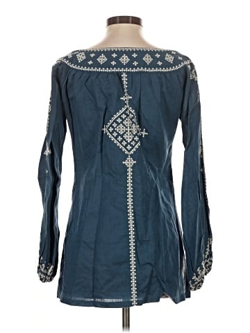 Irving & Fine for Lucky Brand Long Sleeve Blouse (view 2)