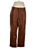 Old Navy 100% Polyester Brown Faux Leather Pants Size 18 - photo 1