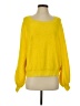 Free People Yellow Pullover Sweater Size S - photo 1