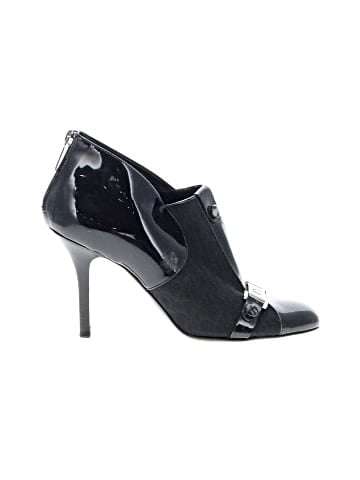 Dior Vintage Canvas and Leather Ankle Boots (view 1)