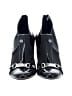 Dior Black Vintage Canvas and Leather Ankle Boots Size EU 38 - photo 2