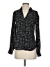 Candie's 100% Polyester Black Long Sleeve Blouse Size XS - photo 1